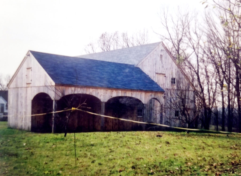 Heritage Post and Beam Country Barn Garage Construction