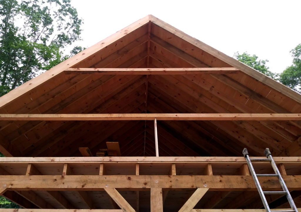 Heritage Post and Beam Barn Construction
