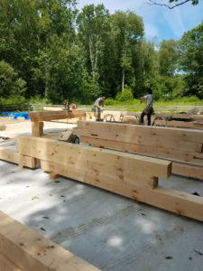 Heritage Post and Beam Barn Construction