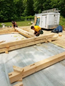 Heritage Post and Beam Barn Construction