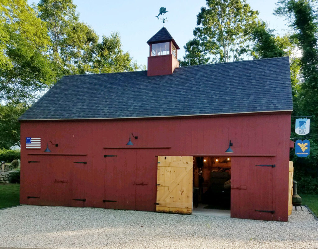 Heritage Post and Beam Red Barn